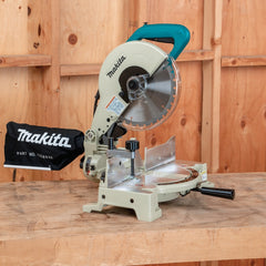 Serra de Esquadria 255Mm Industrial 1650W Com Coletor de Pó Morsa Lâmina LS1040 110V Makita