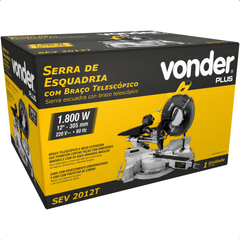 Serra Circular Esquadria 12" 1800W 220V SEV 2012T Vonder