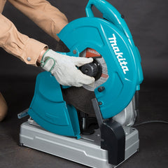 Serra Rapida Portátil 355Mm 2200W Ajuste Rápido do Ângulo Com Disco de Corte LW1400 220V Makita