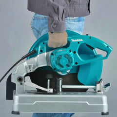 Serra Rapida Portátil 355Mm 2200W Ajuste Rápido do Ângulo Com Disco de Corte LW1400 220V Makita