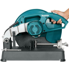 Serra Rapida Portátil 355Mm 2200W Com Chave Disco de Corte LW1401S 220V Makita