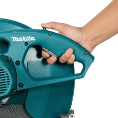 Serra Rapida Portátil 355Mm 2200W Com Chave Disco de Corte LW1401S 220V Makita