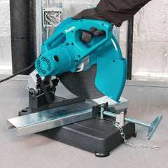 Serra Rapida Portátil 355Mm 2200W Com Chave Disco de Corte LW1401S 220V Makita
