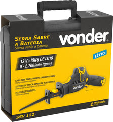 Serra Sabre Bateria 12V Ssv122 Bivolt Vonder