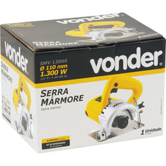 Serra Circular Mármore 4.3/8 1300 Watts 127V s/ Kit R Vonder