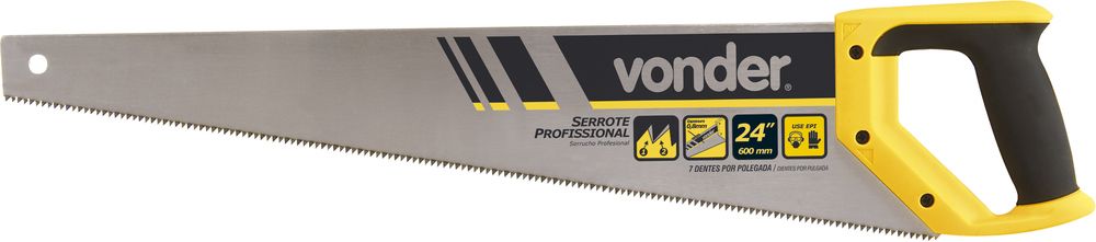 Serrote 24 Profissional Dupla Afiação Plástico Se24 Vonder