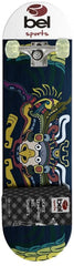 Skateboard semi-profissional rodas PU - Bel Sports