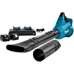 Soprador à Bateria 18V 21500 RPM com Bateria Carregador Tubo Tubeira Cinta DUB362PT2 220V Makita