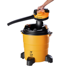 Soprador Aspirador WAP GTW 55 1600W Bico Múltiplo e Filtro HEPA, 55L 220V