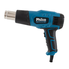 Soprador Térmico Philco Force PST01 Azul 1800W 127V até 550°C com Cabo de 2M e 4 Ponteiras