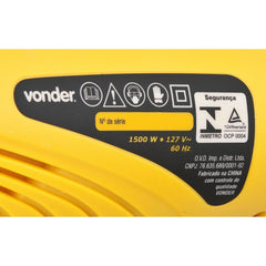 Soprador térmico 750-1500W 220V 2 estágios stv1500n Vonder