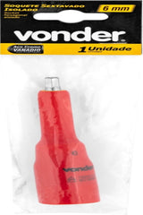 Soquete Isolado Ponta Hexagonal 1/2'' 06mm IEC60900 Vonder