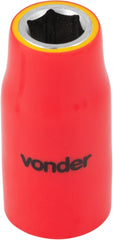Soquete Isolado Sextavado Encaixe 1/2'' 12mm IEC60900 Vonder