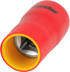 Soquete Isolado Sextavado Encaixe 1/2'' 17mm IEC60900 Vonder