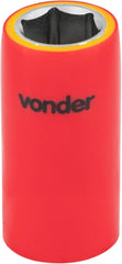 Soquete Isolado Sextavado Encaixe 1/2'' 17mm IEC60900 Vonder