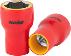 Soquete Isolado Sextavado Encaixe 1/2'' 24mm IEC60900 Vonder