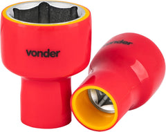 Soquete Isolado Sextavado Encaixe 1/2'' 27mm IEC60900 Vonder
