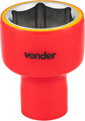 Soquete Isolado Sextavado Encaixe 1/2'' 27mm IEC60900 Vonder