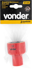 Soquete Isolado Sextavado Encaixe 1/2'' 32mm IEC60900 Vonder