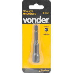 Soquete Magnético 8mm  - Vonder