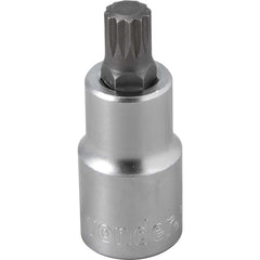 Soquete Multidentado Encaixe 1/2'' M10 15mm Curto CRV Vonder