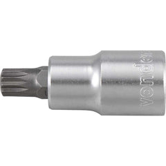 Soquete Multidentado Encaixe 1/2'' M10 15mm Curto CRV Vonder