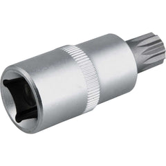 Soquete Multidentado Encaixe 1/2'' 12mm Curto CRV Vonder