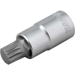 Soquete Multidentado Encaixe 1/2'' 14mm Curto CRV Vonder