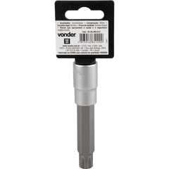 Soquete Multidentado Encaixe 1/2'' 14mm Longo CRV Vonder