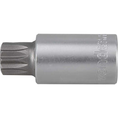 Soquete Multidentado Encaixe 1/2'' 16mm Curto CRV Vonder