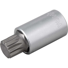 Soquete Multidentado Encaixe 1/2'' 16mm Curto CRV Vonder
