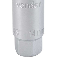 Soquete Para Vela Ignição 14mm Estriado Vonder
