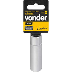 Soquete Para Vela Ignição 16mm Estriado Vonder