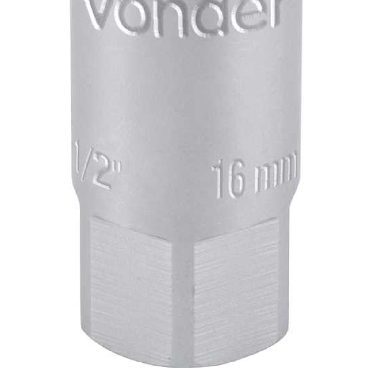 Soquete Para Vela Ignição 16mm Estriado Vonder