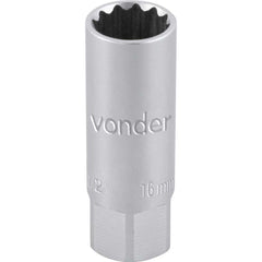 Soquete Para Vela Ignição 16mm Estriado Vonder