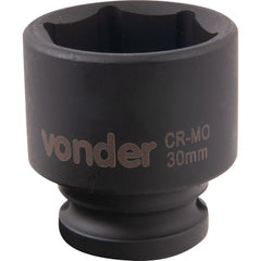 Soquete Sextavado de Impacto Encaixe 1/2" 30mm Vonder
