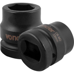 Soquete Sextavado Impacto Encaixe 1" 29mm Aço Cromo Vonder