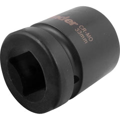 Soquete Sextavado Impacto Encaixe 1" 33mm Aço Cromo Vonder