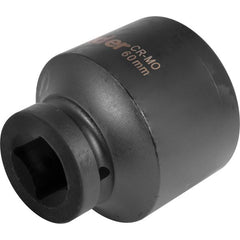 Soquete Sextavado de Impacto Encaixe 1" 60 mm Aço Cromo Vonder