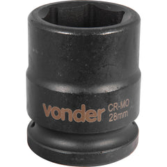 Soquete Sextavado de Impacto Encaixe 3/4" 28mm Vonder