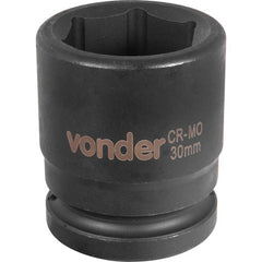 Soquete Sextavado de Impacto Encaixe 3/4" 30mm Vonder
