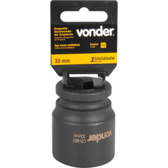 Soquete Sextavado de Impacto Encaixe 3/4" 33mm Vonder