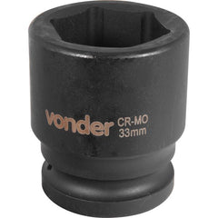 Soquete Sextavado de Impacto Encaixe 3/4" 33mm Vonder