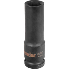 Soquete Sextavado de Impacto Longo Encaixe 1/2" 14mm Vonder