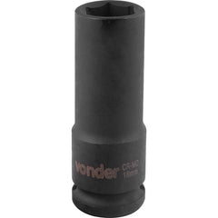Soquete Sextavado de Impacto Longo Encaixe 1/2" 18mm Vonder