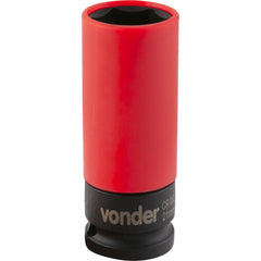 Soquete Sextavado Impacto Encaixe 1/2" 21mm Vonder