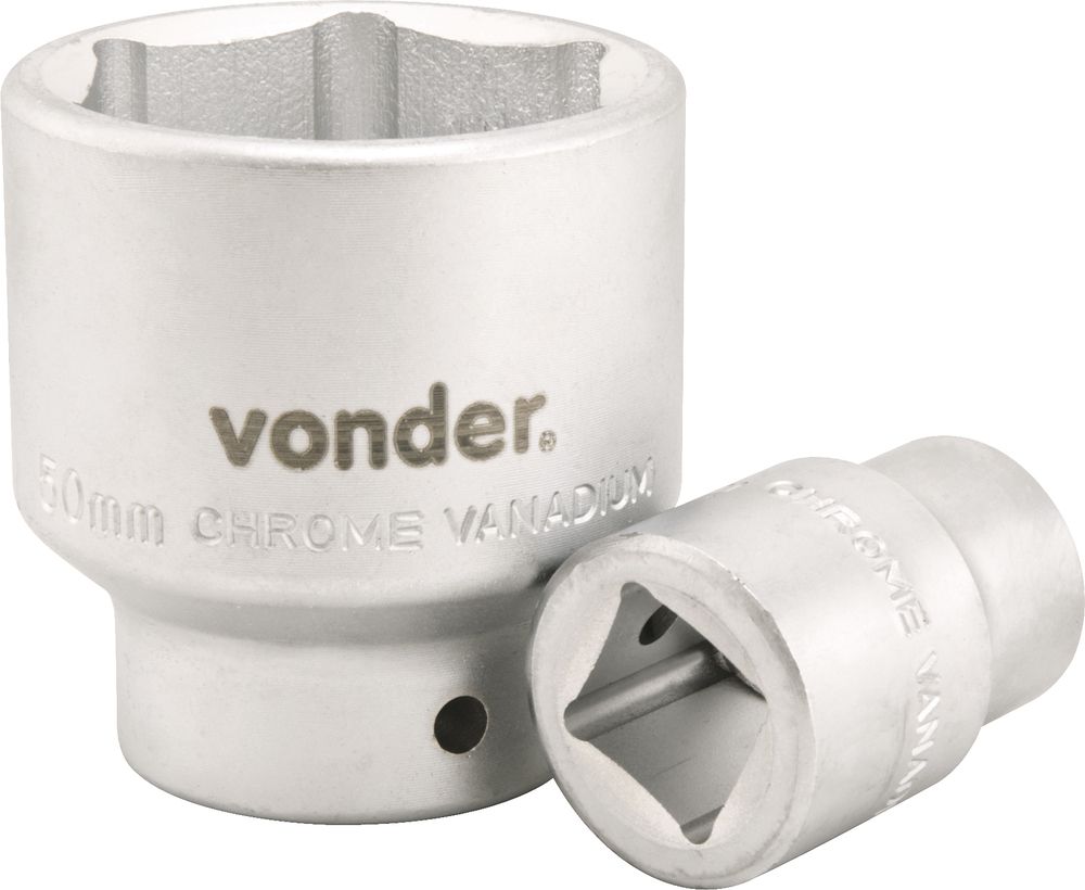 Soquete sextavado enc 3/4" 26mm curto vanád. Vonder