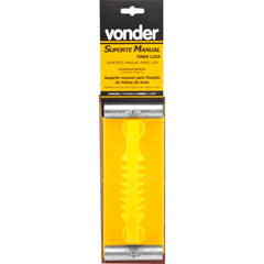 Suporte manual para lixa 225mmx80mm plástico Vonder