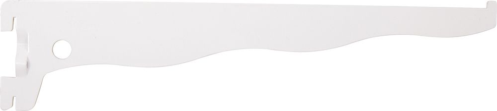 Suporte Para Prateleira 25cm Branco Para Trilho Prateleira -