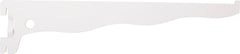 Suporte Para Prateleira 25cm Branco Para Trilho Prateleira -